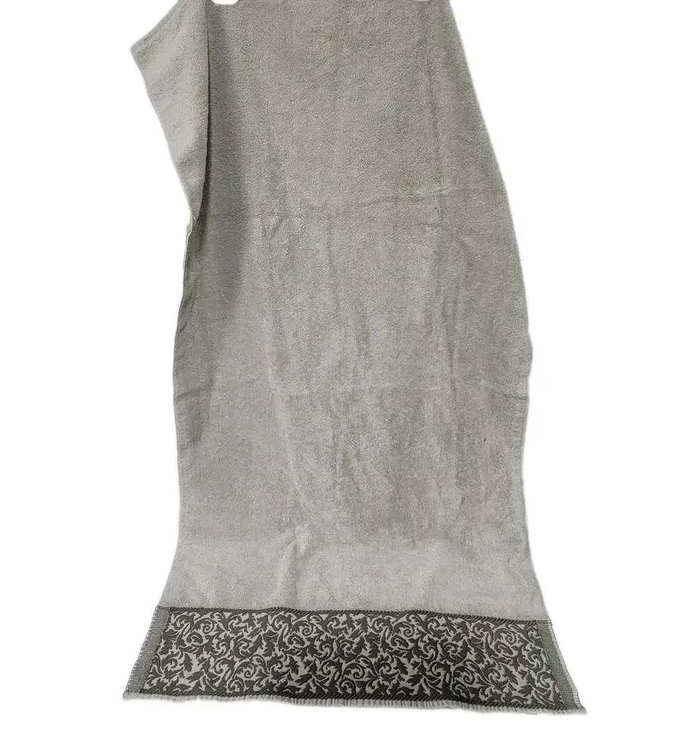 Vintage Royal Legacy By Martex Bath Towel Damask Sage Green 27